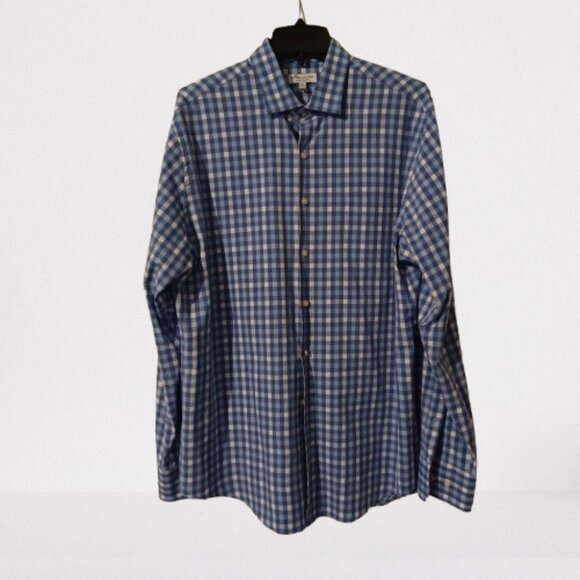 Peter Millar Summer Comfort Men's Large Button Down Shirt  Preppy - Picture 1 of 8